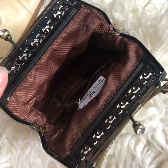 Vintage Beaded Embroidery Hand Bag - Picture 5 of 6